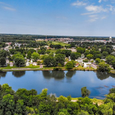Lake Shore Estates Aerial View