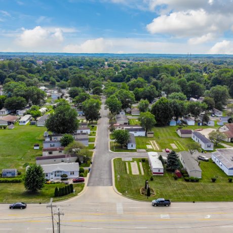 Lake Shore Estates Aerial View